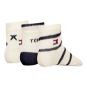 Zestaw Skarpetki Niemowlęce TOMMY HILFIGER 701229888 001 Th Baby Sock 3P Giftbox 3