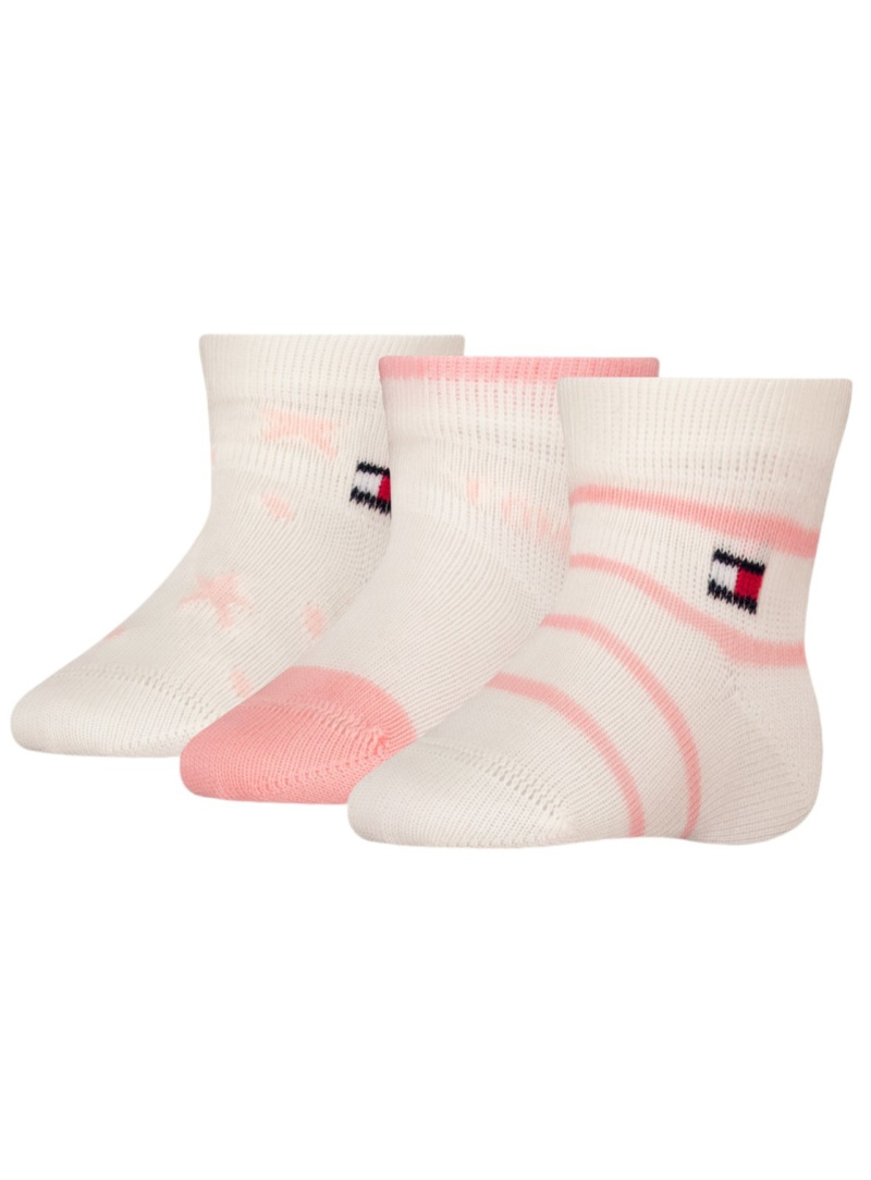 TOMMY HILFIGER 701229888 003 Th Baby Sock 3P Giftbox