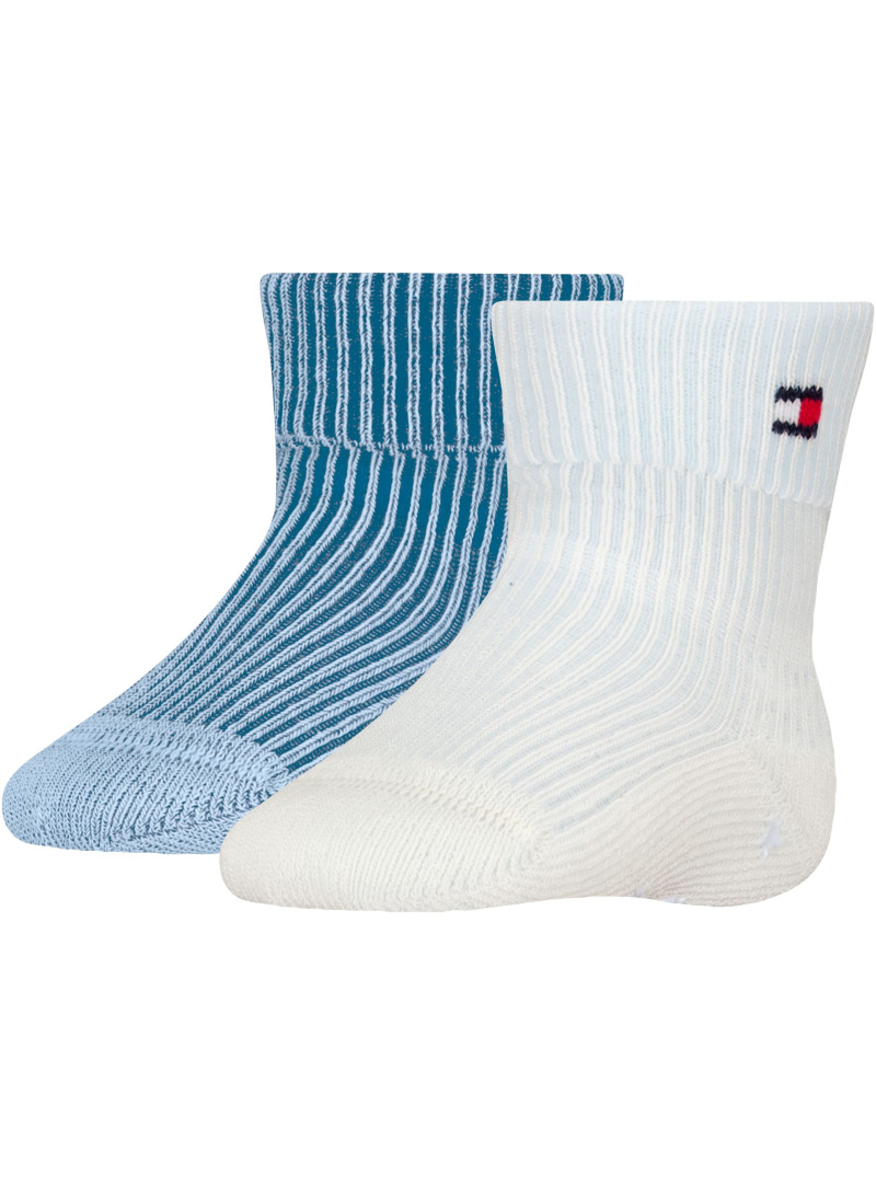 Skarpetki Niemowlęce TOMMY HILFIGER Th Baby Sock 2P 701229882 001