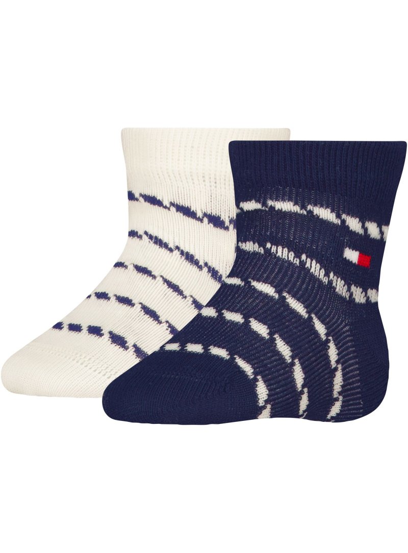 Skarpetki Niemowlęce TOMMY HILFIGER Th Baby Sock 2P 701229883 001