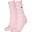 Kolorowe Skarpetki TOMMY HILFIGER Th Women Sock 2P Small Stripe 100001494 035 1