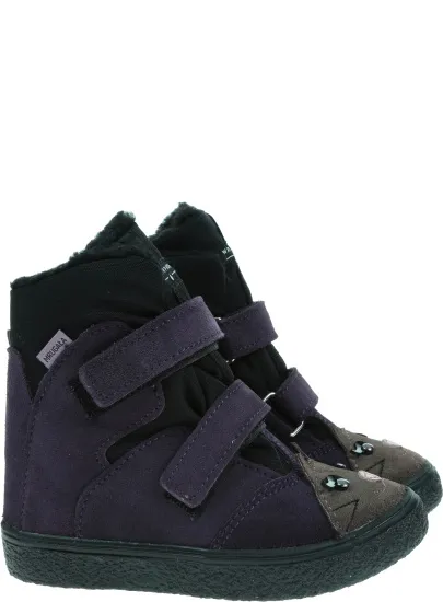 Śniegowce MRUGAŁA Kitty Violet 7251/4 58
