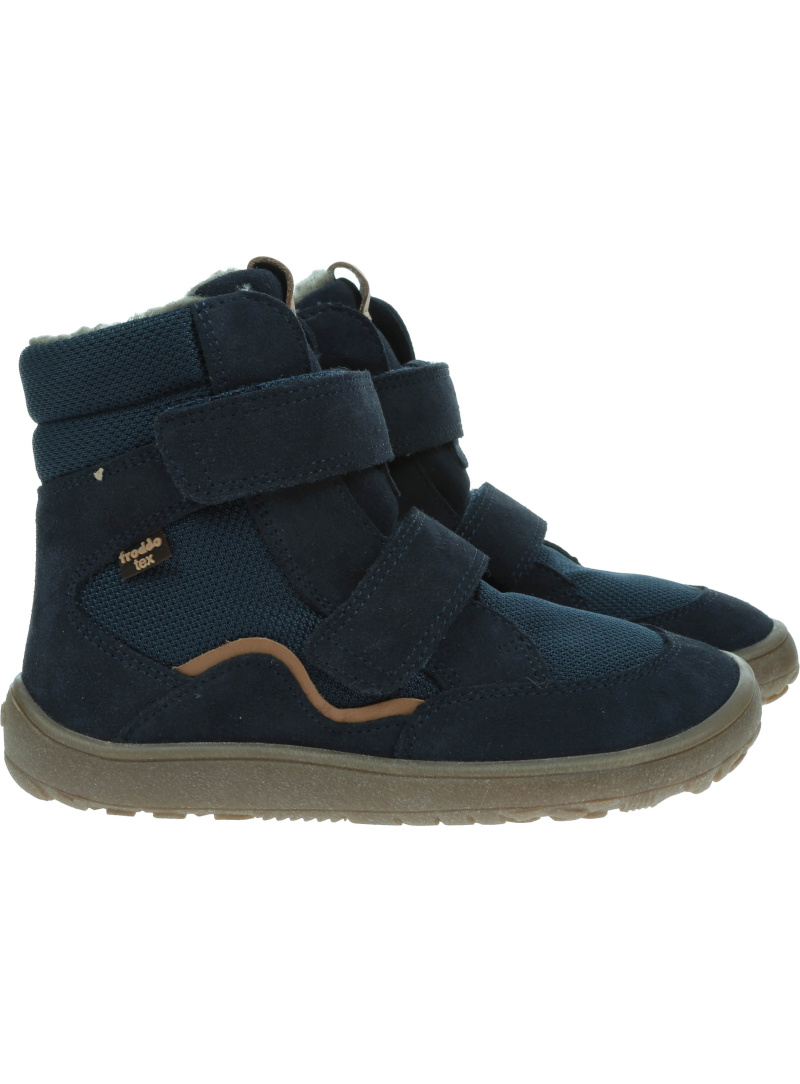 Buty Zimowe FRODDO Barefoot Tex Winter Wool Blue G3160233