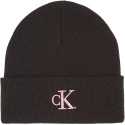 CALVIN KLEIN Monogram Embro Beanie K60K612319 01P 1