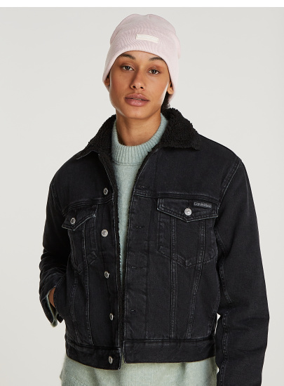 Czapka Zimowa CALVIN KLEIN Inst Patch Beanie K60K612322 PCJ