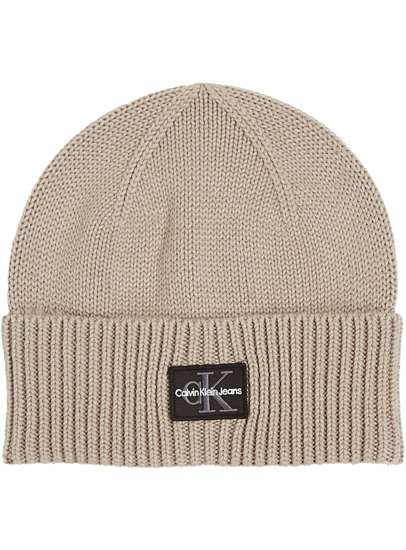 CALVIN KLEIN Mono Logo Patch Beanie K60K612382 PCF