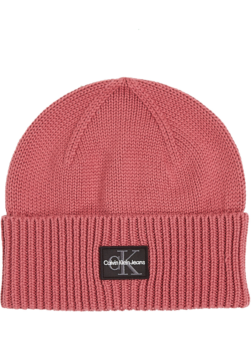 Czapka Zimowa CALVIN KLEIN Mono Logo Patch Beanie K60K612382 VCE