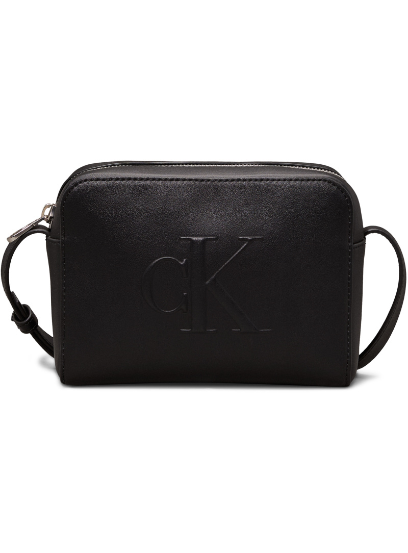 Torebka Listonoszka CALVIN KLEIN Sculpted Camera Bag Deboss K60K612726 BEH