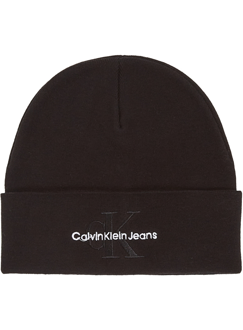 CALVIN KLEIN JEANS Mono Logo Embro Beanie K50K512460 BEH