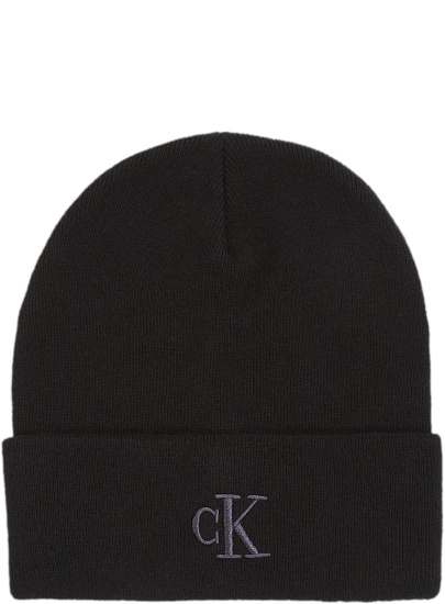 Czapka Zimowa CALVIN KLEIN JEANS Thick Embroidery Beanie K50K512461 BEH