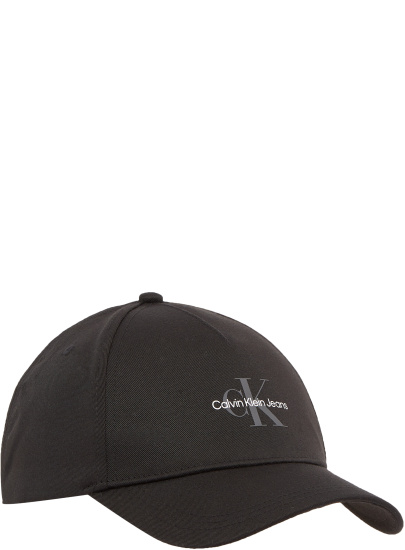 Czapka z Daszkiem CALVIN KLEIN Monologo Print Cap Warm K50K512450 BEH