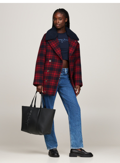 Torebka TOMMY JEANS Tjw City Bold Tote AW0AW16507 BDS