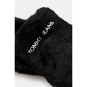 Rękawiczki Damskie TOMMY JEANS Tjw Linear Logo Fur Gloves AW0AW16788 BDS 2