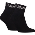 Skarpety Męskie CALVIN KLEIN Ckj Men Quarter 2P Ribbon 701228806 001