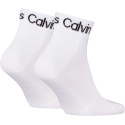 Skarpety Męskie CALVIN KLEIN Ckj Men Quarter 2P Ribbon 701228806 002