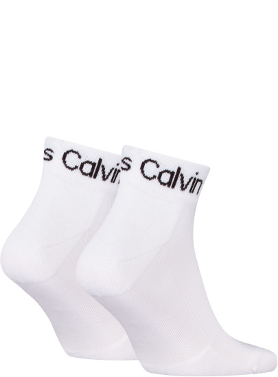 Skarpety Męskie CALVIN KLEIN Ckj Men Quarter 2P Ribbon 701228806 002