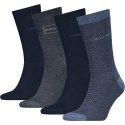 CALVIN KLEIN Ck Men Sock 4P Logo Giftbox 701229430 002 1