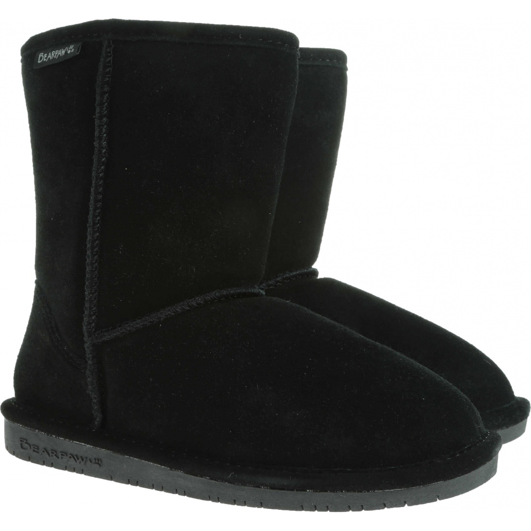 BOTKI BEARPAW EMMA YOUTH 608Y BP608Y BLACK