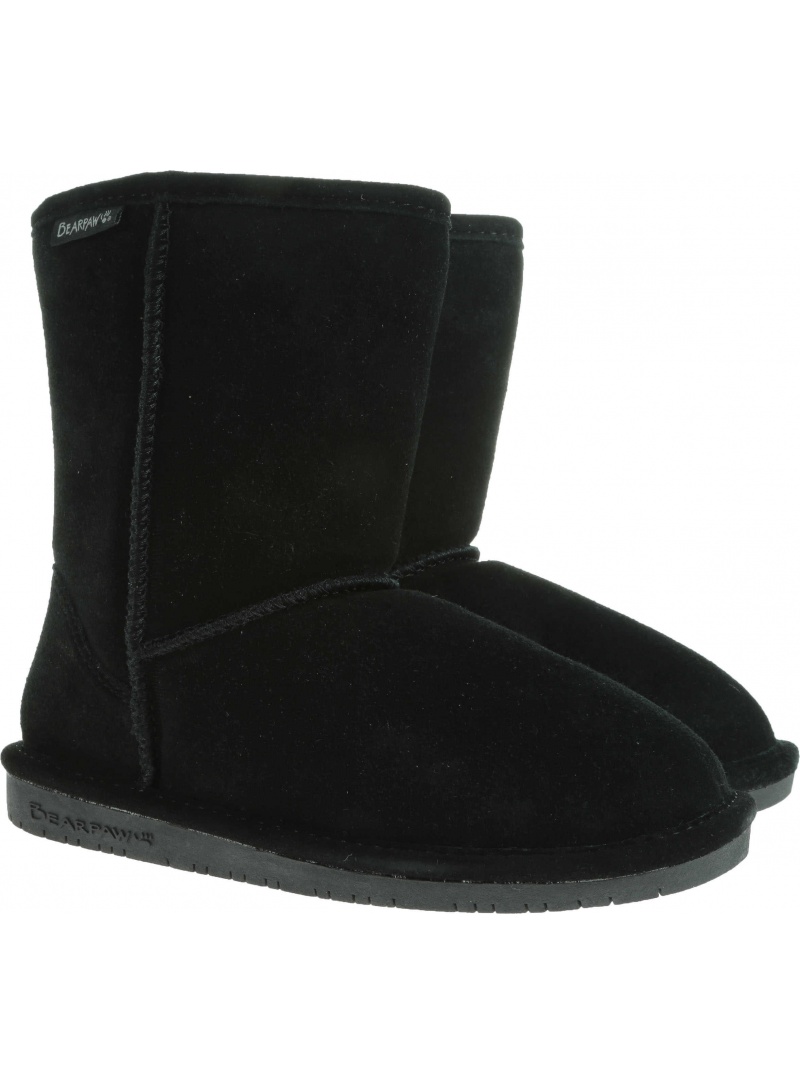 BOTKI BEARPAW EMMA YOUTH 608Y BP608Y BLACK