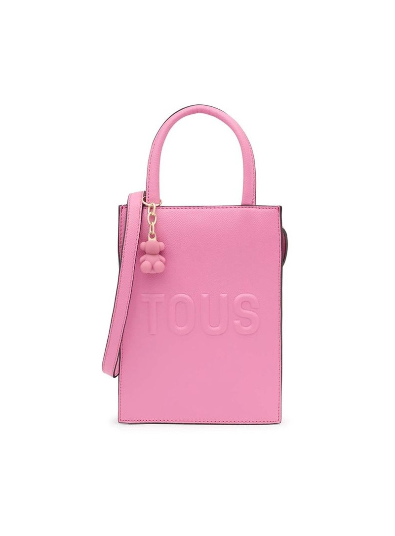 Torebka Listonoszka TOUS 2002105913 Mini Bolso Pop Brenda Dark Pink