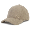 Czapka z Daszkiem TOUS Gorra Embroidered Taupe 2002138543 1