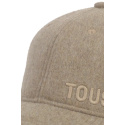 Czapka z Daszkiem TOUS Gorra Embroidered Taupe 2002138543 2