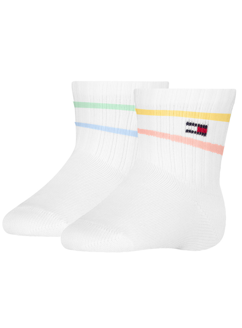 Skarpetki Niemowlęce TOMMY HILFIGER Th Baby Sock 2P 701232723 002