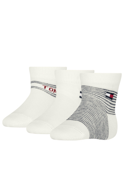 Zestaw Skarpetki Niemowlęce TOMMY HILFIGER 701232722 001 Th Baby Sock 3P