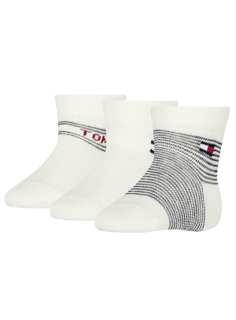 TOMMY HILFIGER 701232722 001 Th Baby Sock 3P Giftbox