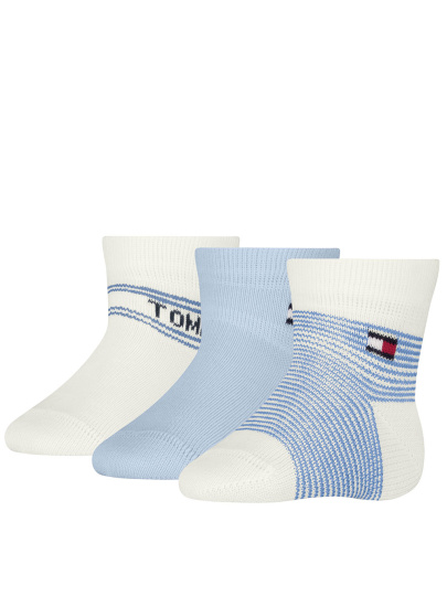 Zestaw Skarpetki Niemowlęce TOMMY HILFIGER 701232722 003 Th Baby Sock 3P