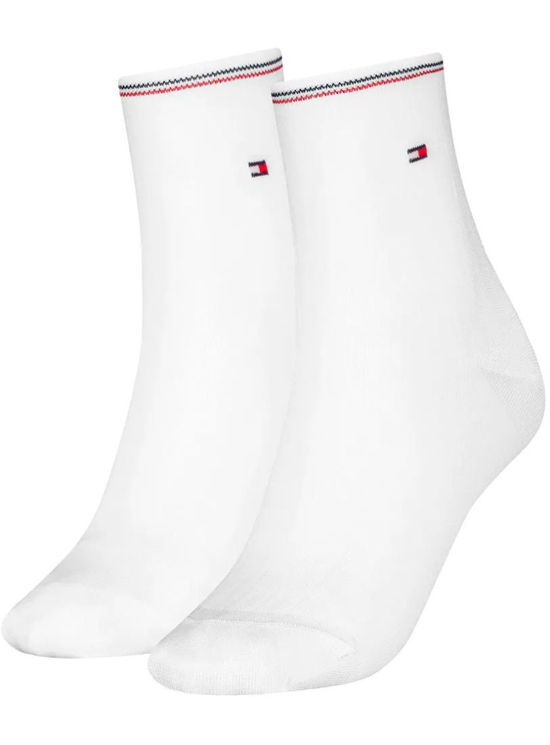 TOMMY HILFIGER 701232974 003 Th Women Short Sock 2P Shine