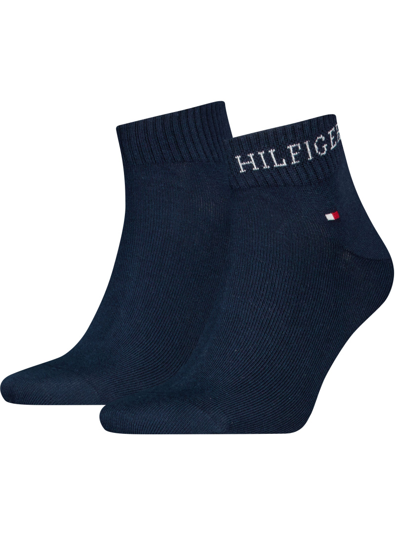 Skarpetki Męskie TOMMY HILFIGER 701232466 004 Th Men Quarter 2P Hilfiger Tab