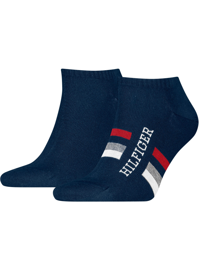 Skarpetki Męskie TOMMY HILFIGER 701232467 004 Th Men Sneaker 2P Hilfiger Tab