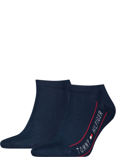 Skarpetki Męskie TOMMY HILFIGER 701232933 001 Th Men Sneaker 2P TH Logo