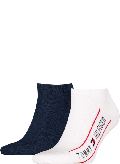 Skarpetki Męskie TOMMY HILFIGER 701232933 002 Th Men Sneaker 2P TH Logo