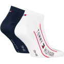 Skarpetki Męskie TOMMY HILFIGER 701232933 002 Th Men Sneaker 2P TH Logo 2