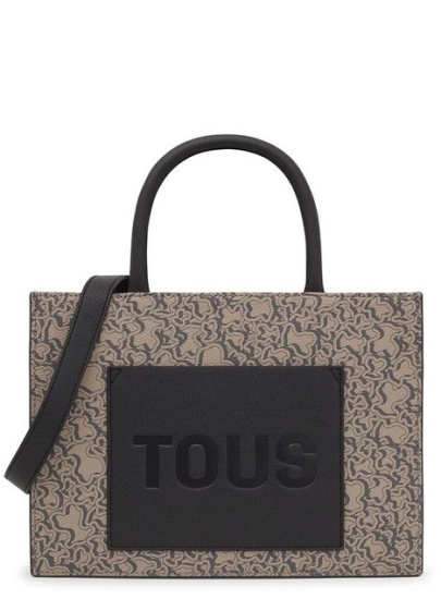 Torebka TOUS Shopper Amaya Kaos M Evol New Taupe 2002130543