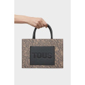 Torebka TOUS Shopper Amaya Kaos M Evol New Taupe 2002130543