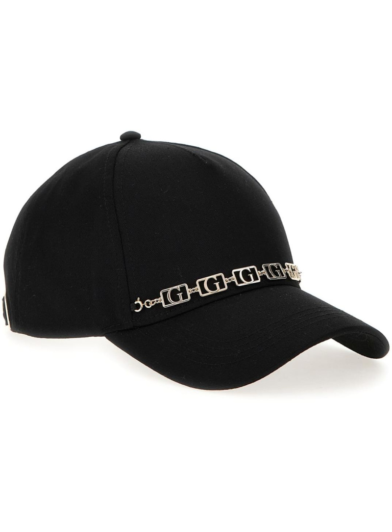 Czapka Damska z Daszkiem GUESS Baseball Cap AW5281COT01 BLA