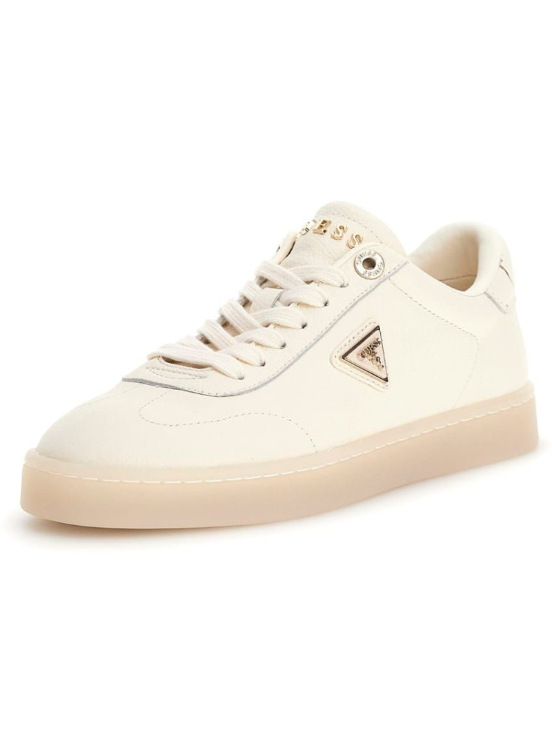 Sneakersy Damskie GUESS Jazlie FLJJAZLEA12 IVORY