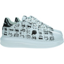 Sneakersy KARL LAGERFELD Kapri Twin Nft Graffiti KL62512T 010 1