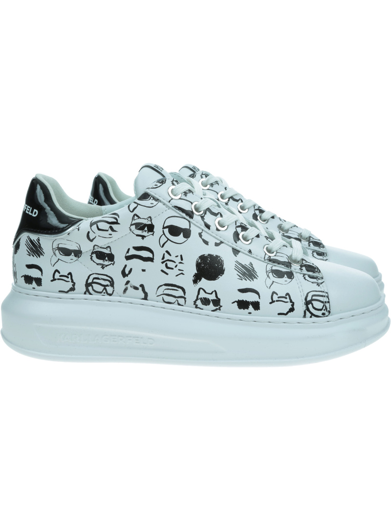 Sneakersy KARL LAGERFELD Kapri Twin Nft Graffiti KL62512T 010