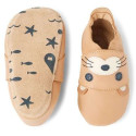 Skórzane Kapcie BOBUX Soft Sole Seal Caramel 1125-206-69