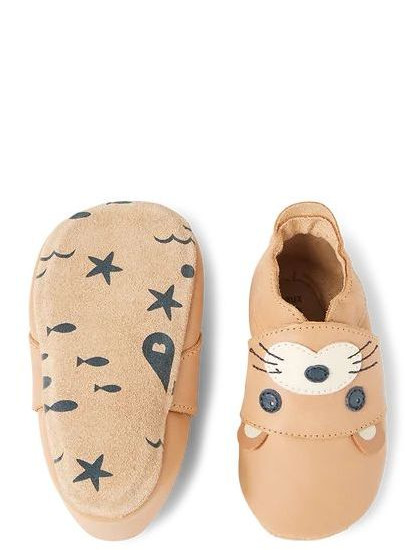 Skórzane Kapcie BOBUX Soft Sole Seal Caramel 1125-206-69