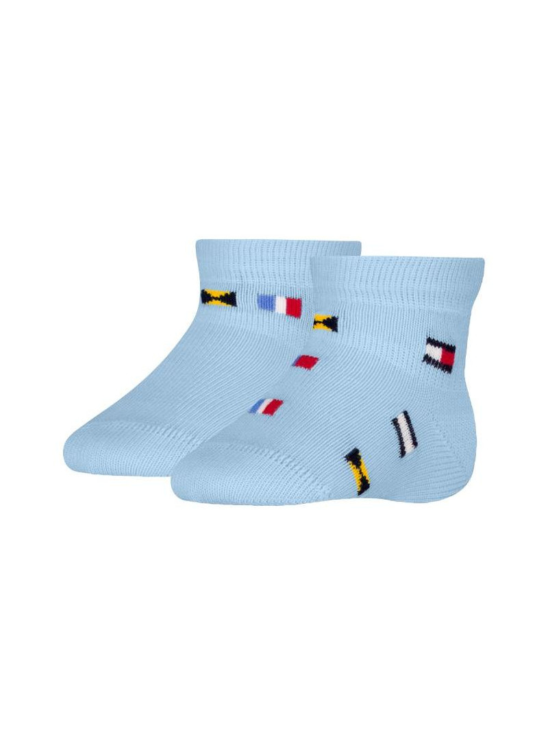 Skarpetki Niemowlęce TOMMY HILFIGER Th Baby Sock 2P 701232719 003