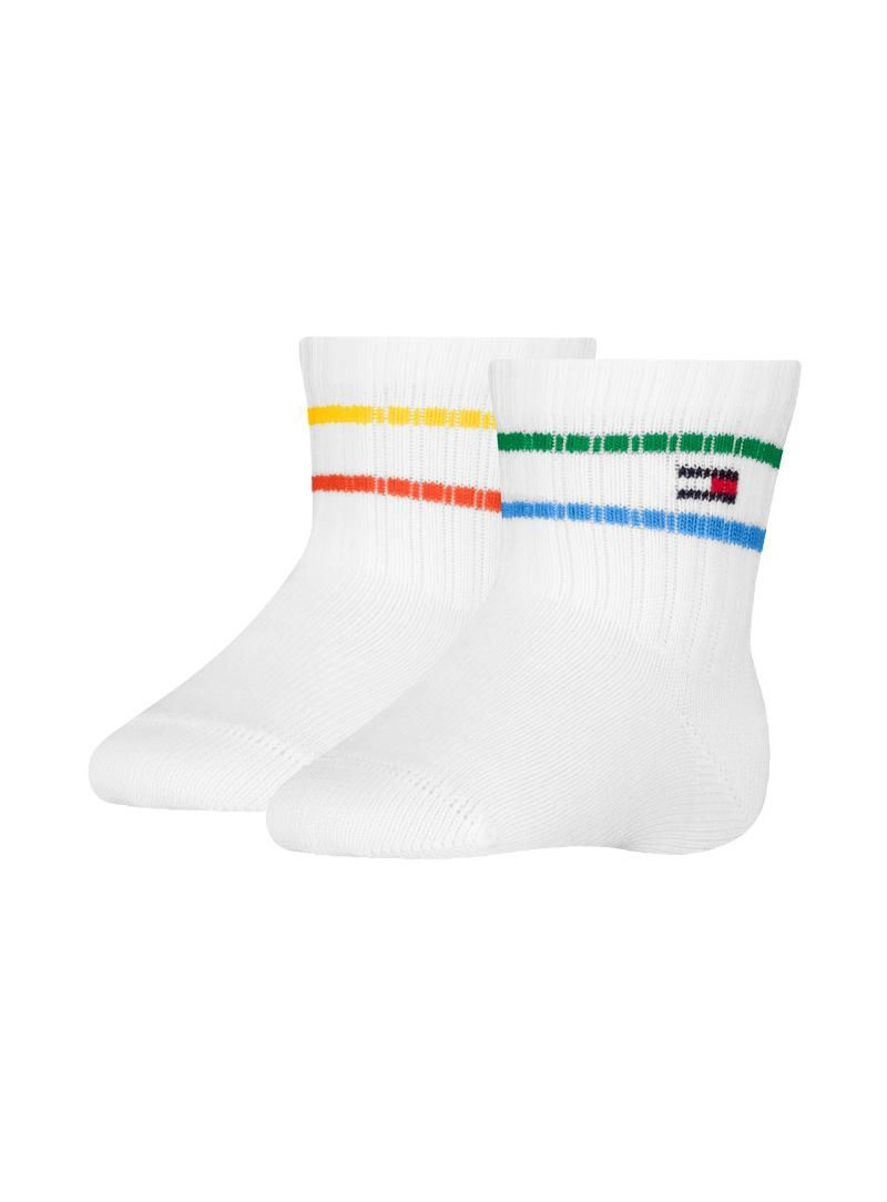 Skarpetki Niemowlęce TOMMY HILFIGER Th Baby Sock 2P 701232723 003