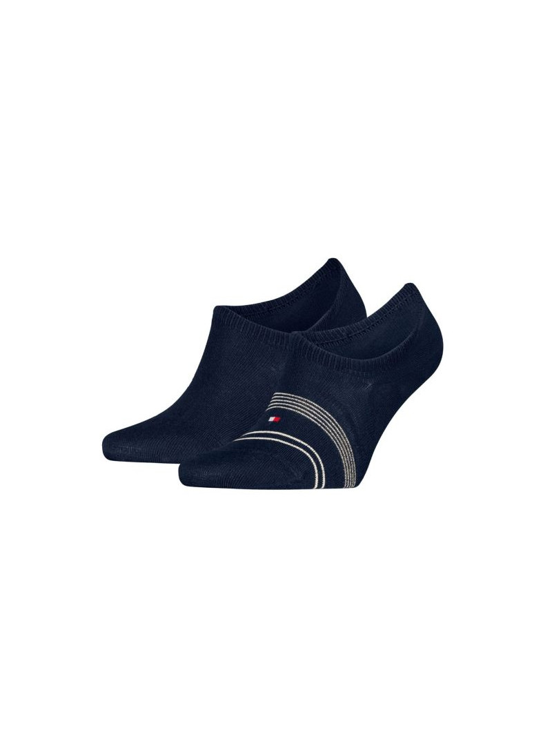 Skarpetki Męskie TOMMY HILFIGER 701232732 001 Th Men Sneaker 2P One Row Colorblock