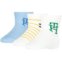 Zestaw Skarpetki Niemowlęce TOMMY HILFIGER 701232851 003 Th Baby Sock 3P Giftbox 1
