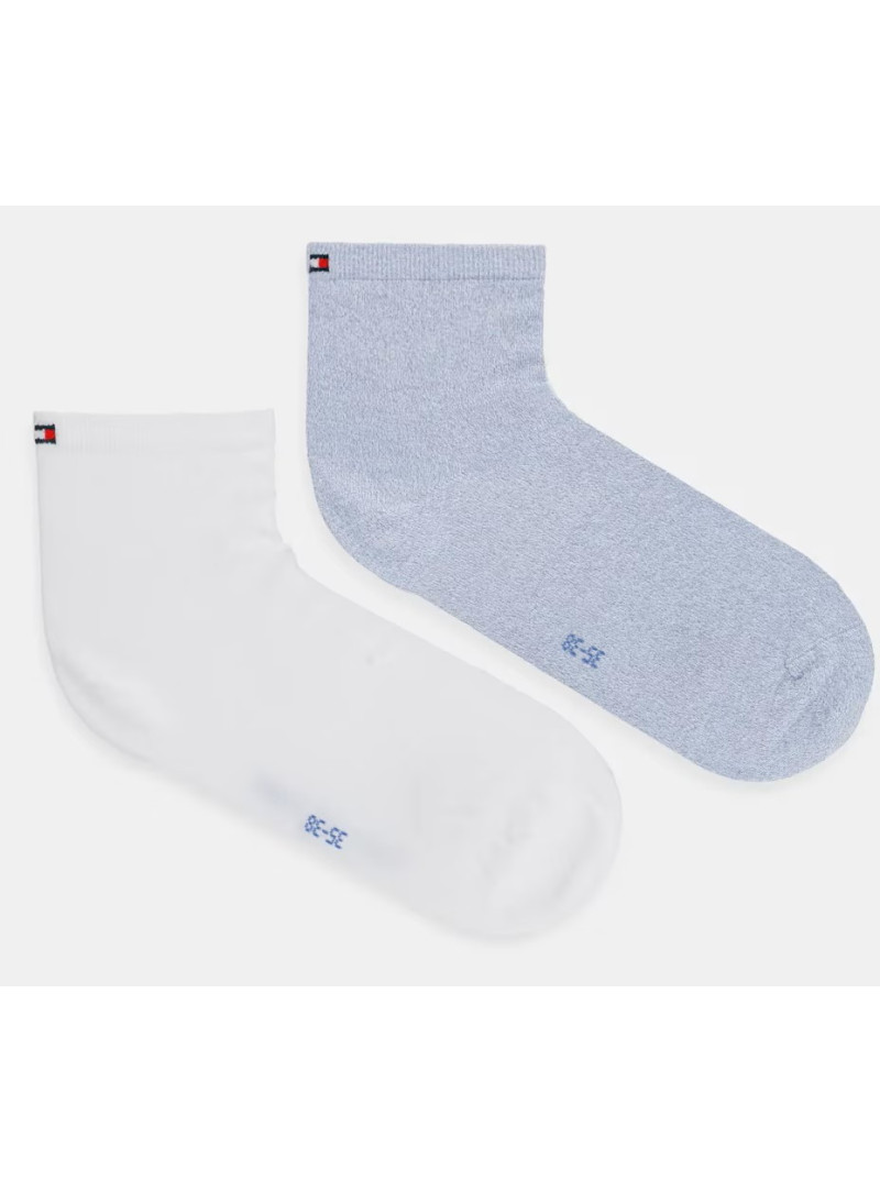 Skarpetki Damskie TOMMY HILFIGER 373001001 036 TH Women Casual Short Sock 2P