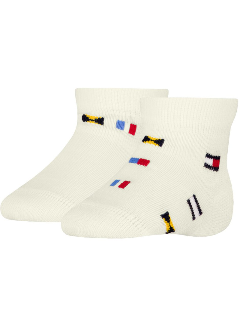 Skarpetki Niemowlęce TOMMY HILFIGER Th Baby Sock 2P 701232719 001